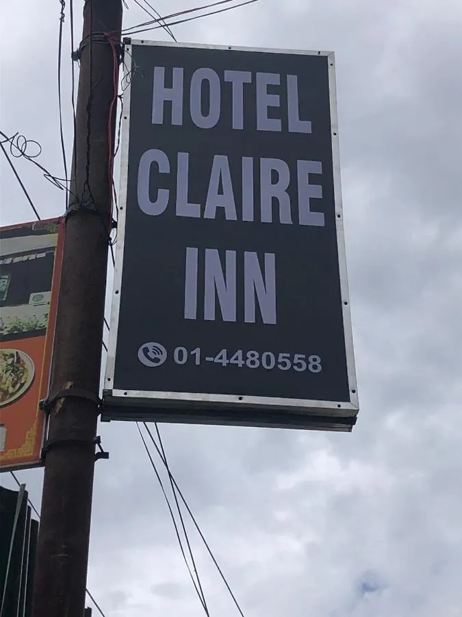 Oda ve Kahvaltı Hotel Claire Inn Katmandu